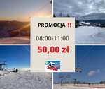 Karnet narciarski 3h za 50PLN między 08:00-11:00 Słotwiny Krynica