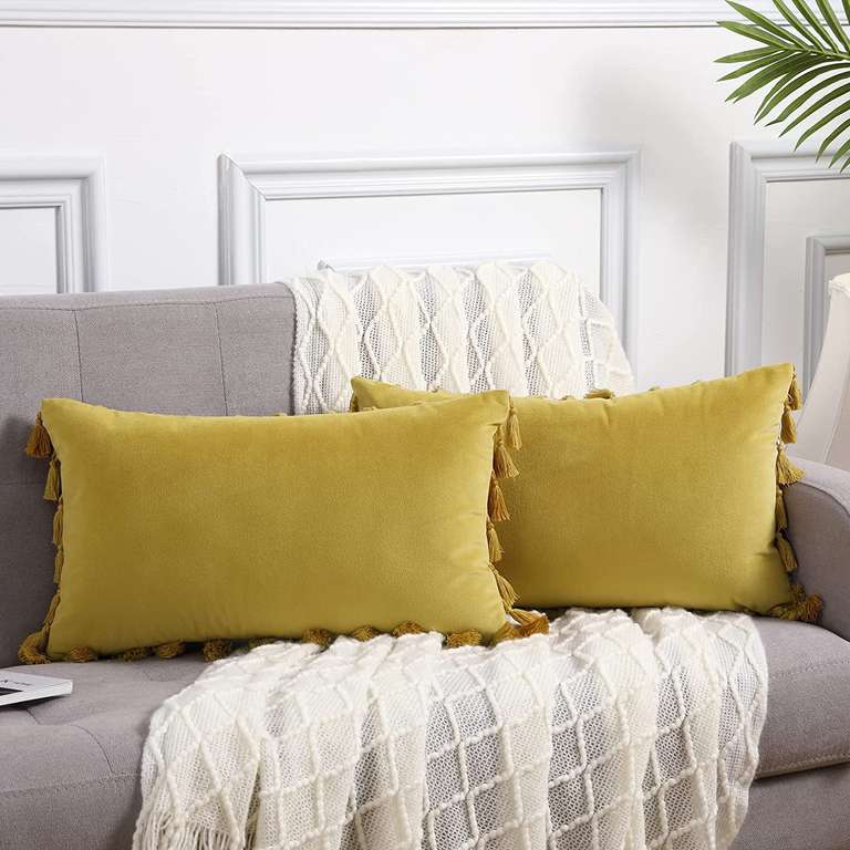 Dekoracyjne poszewki na poduszki w dobrych cenach (np.dwie poszewki 50x50cm za 24zł) @ Amazon.pl