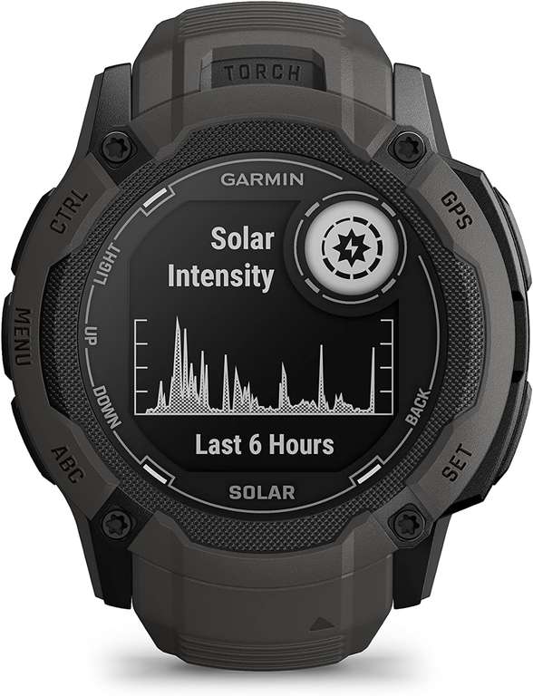 Garmin Instinct 2X Solar 010-02805-00 Smartwatch, Czarny, XL