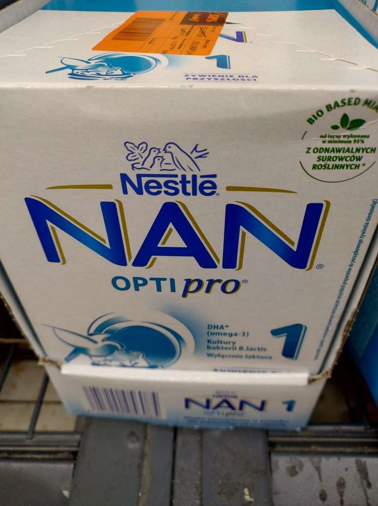 Mleko początkowe Nestle NAN OPTIPRO 1 650g lokalnie Lidl Wrocław