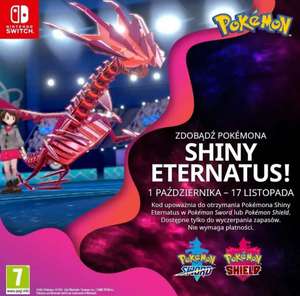 Shiny Eternatus Pokemon Sword i Shield w Media Markt