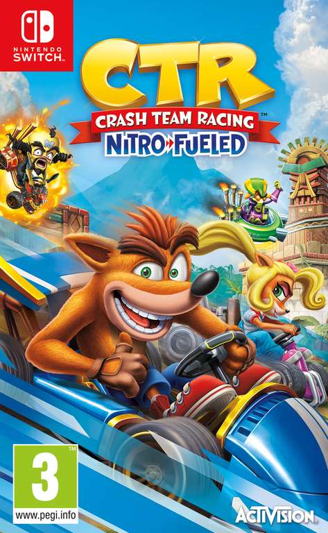 Crash Team Racing CTR Nitro Fueled Nintendo Switch