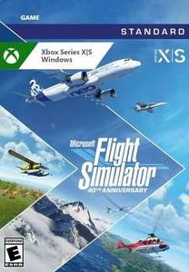 Microsoft Flight Simulator Standard 40th Anniversary Edition Win/Xbox (Deluxe - 177 zł; Premium Deluxe - 234 zł)