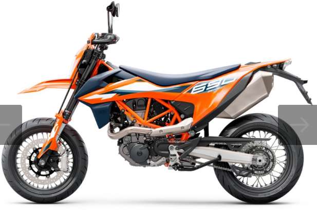 Motocykl KTM 690 SMC-R 74KM, 147KG, Quickshifter+, spalanie 4,1L (Możliwe dodatkowe -4600zl oraz +2lata gwarancji) 2023