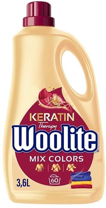 Płyn do prania Woolite Keratin Therapy 3,6l za 21,99