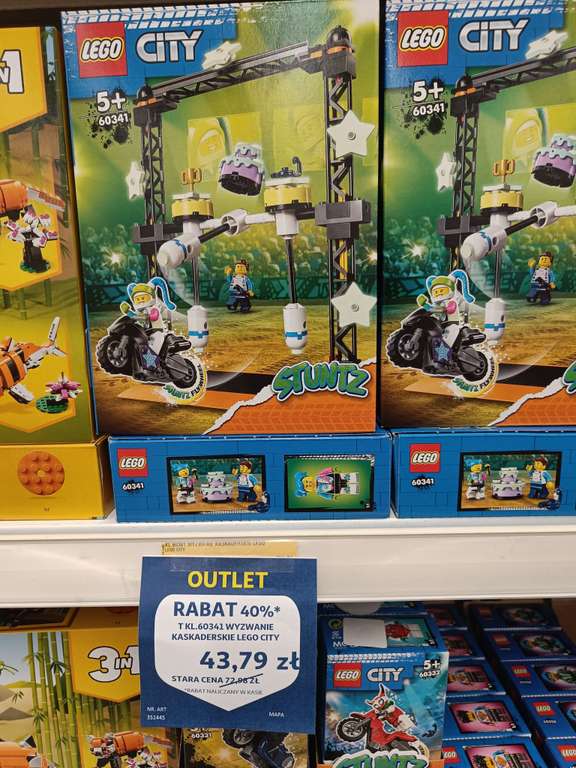 LEGO 60341 City Stuntz - Auchan Radom OUTLET