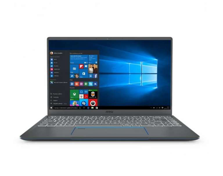 Laptop MSI Prestige 14 i7-10710U/16GB/512/Win10 GTX1650