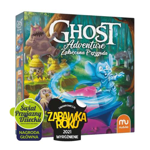 Ghost adventure, zakręcona przygoda, gra planszowa