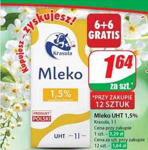 Dino Mleko 1.5% 6+6 gratis