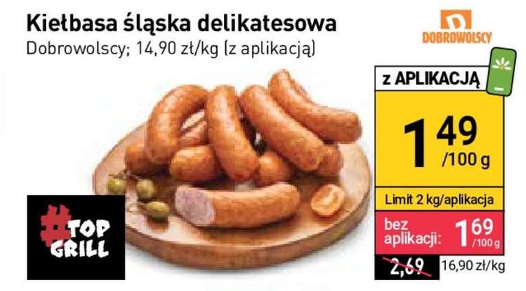 Kiełbasa Śląska Delikatesowa 14,99/kg
