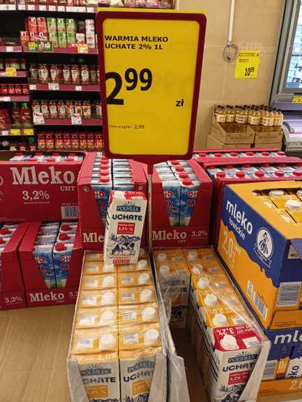 Mleko UHT "UCHATE" 2% - Spar