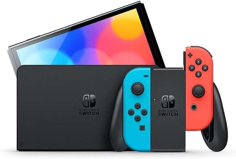 Konsola Nintendo Switch OLED Czerwono-niebieska