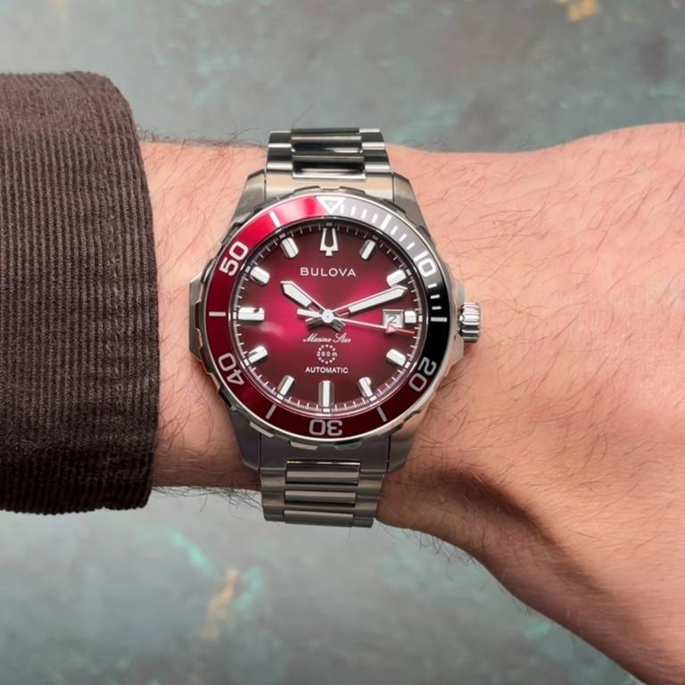 Zegarek Bulova Marine Star 98B472 - Automat, Szafir, Diver 200m | w opisie model 98B466 | 329,94€