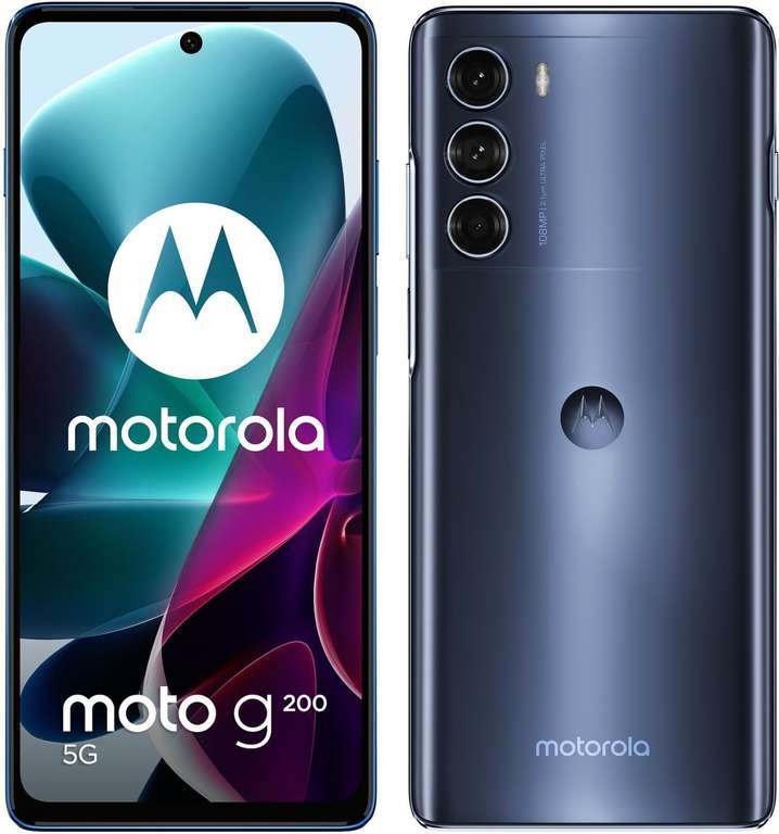 Smartfon Motorola moto g200 5G 8/128GB (grafitowy)
