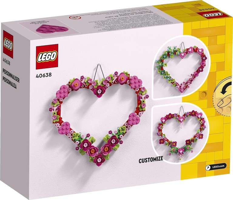 LEGO Inne 40638 Ozdoba w kształcie serca