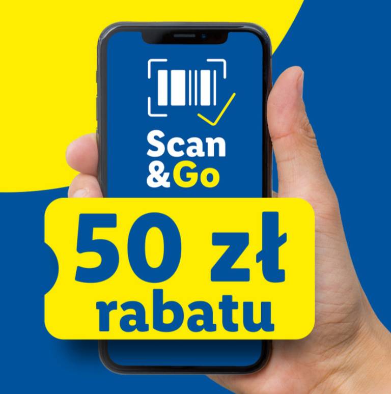 Kupon 50zł na zakupy za minimum 300zł w aplikacji Lidl Plus