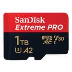 Karta pamięci 1TB SanDisk Extreme PRO microSDXC UHS-I za 140,36 EUR z dostawą