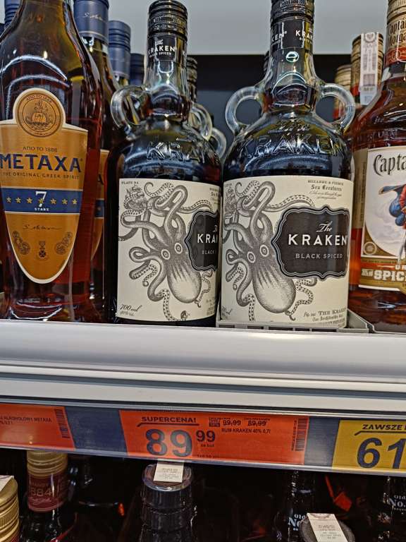 Rum KRAKEN 0,7L BIEDRONKA