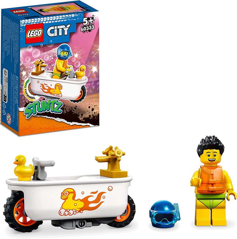 LEGO 60333 City - Kaskaderski motocykl-wanna