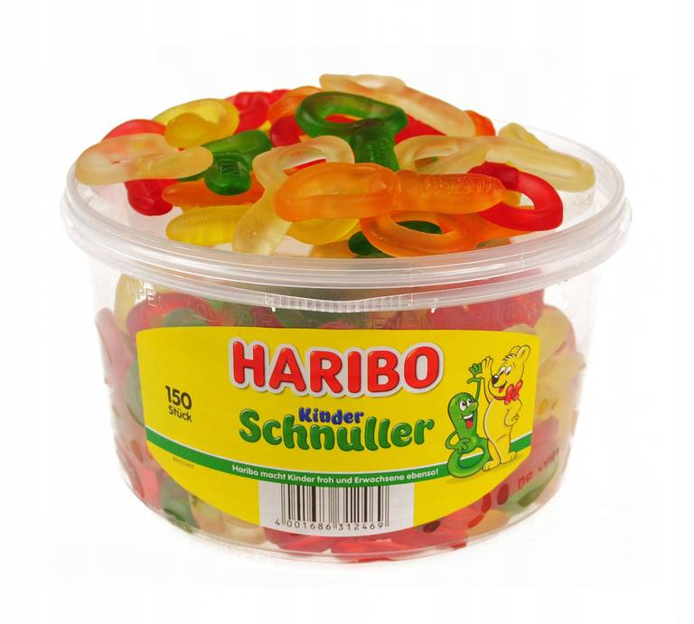 HARIBO żelki SMOCZKI 1,2 kg (w opisie WIŚNIA COLA, SMERFY, PASTA BASTA,, JĘZYCZKI - ten sam sprzedawca ze SMART)