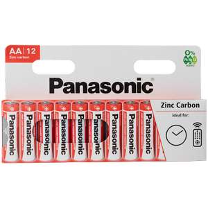 Baterie Panasonic AA 12 sztuk