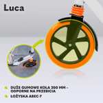 Lionelo Luca Hulajnoga White Orange darmowa dostawa Amazon