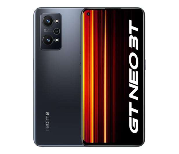 Smartfon realme GT Neo 3T 8/128GB Black 5G 120Hz 80W