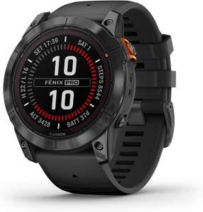 Zegarek sportowy Garmin fenix 7X Pro Solar Smartwatch GPS Ciemno Szary/Carny