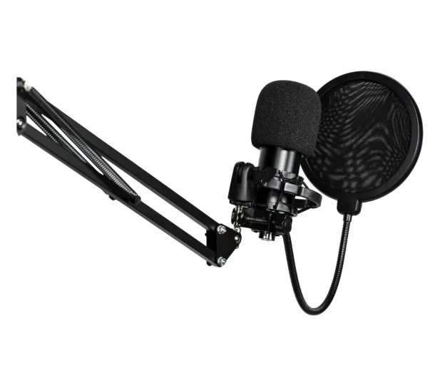 Mikrofon streamingowy Silver Monkey X Kaigi (USB, statyw, plug and play, filtr pop) za 79,99 zł z darmową dostawą