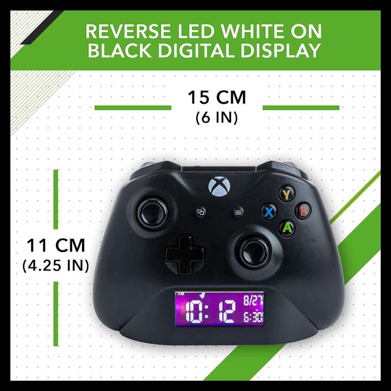 Budzik Xbox kontroler (czarny)