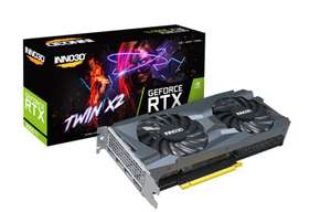 Karta graficzna INNO3D GeForce RTX 3060 Ti Twin X2 LHR, 8192 MB GDDR6 555,09€
