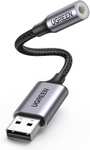UGREEN Adapter Audio USB Mini Jack 3.5mm (CM477)