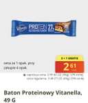 Baton proteinowy Vitanella 49g 2,61zl przy zakupie 4szt BIEDRONKA