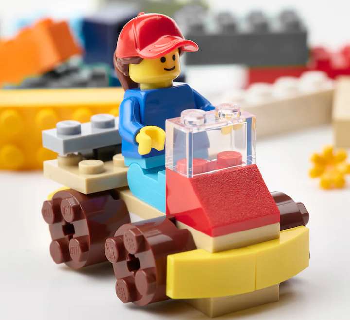IKEA Zestaw klocków LEGO 201elementów (35gr.=1klocek) Wysyłka 1zl do paczkomatu