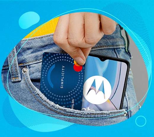 Motorola E22 za 10 transkacji kartą kredytową (konieczny wniosek)