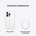Apple iPhone 14 Pro Srebrny (128 GB) 5495 zł