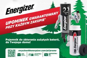 Odbierz pojemnik na zużyte baterie za darmo za zakup baterii - Energizer