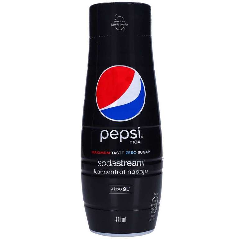 Pepsi Max syrop Sodastream @ OleOle