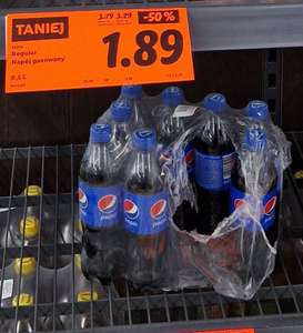 Pepsi 0.5l za 1.89zł - Lidl