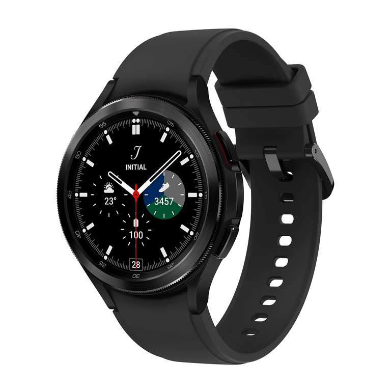 Smartwatch Samsung Galaxy Watch4 Classic 46mm Bluetooth czarny, Amazon WHD -30%, stan jak nowy, 36m gwarancji