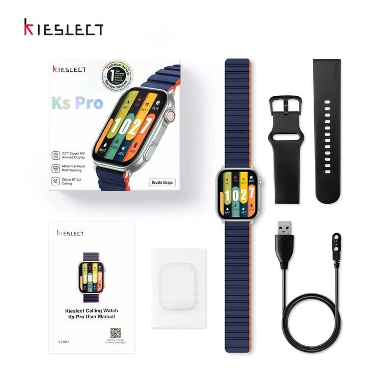 Kieslect KS Pro Smartwatch Global Wersja 2.01cal 80$