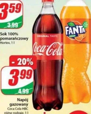 Coca Cola / Fanta 1l