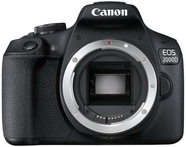 Canon EOS 2000d + obiektyw + akumulator