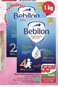 Mleko Bebilon Advance 2/3/4 - DINO