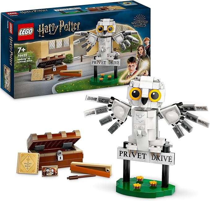 LEGO Harry Potter Hedwiga z wizytą na ul. Privet Drive 4 l 60403 City - Karetka i snowboardzista