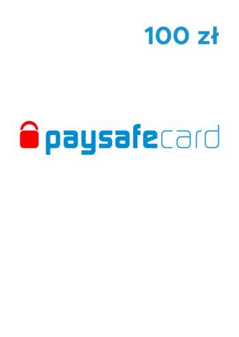 Karta pre-paid PaysafeCard o wartości 100 PLN