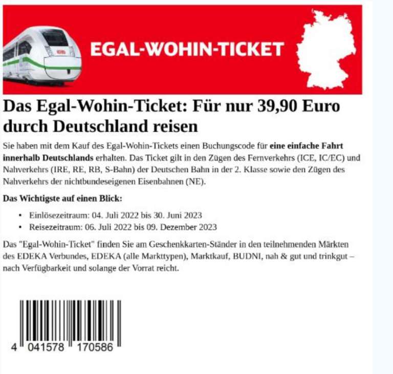 Promocja na dowolny przejazd pociągami DB Bahn w tym ICE za 39,90 €/191 zł na terenie całych Niemiec