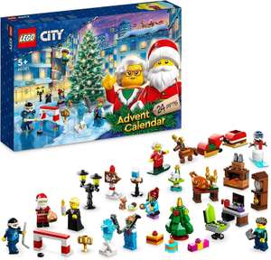 LEGO 60381 City Occasions Kalendarz adwentowy 2023, Zestaw z 24 Prezentami,