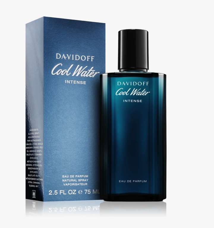 Męska woda perfumowana Davidoff Cool Water Intense 75ml -15 % w aplikacji
