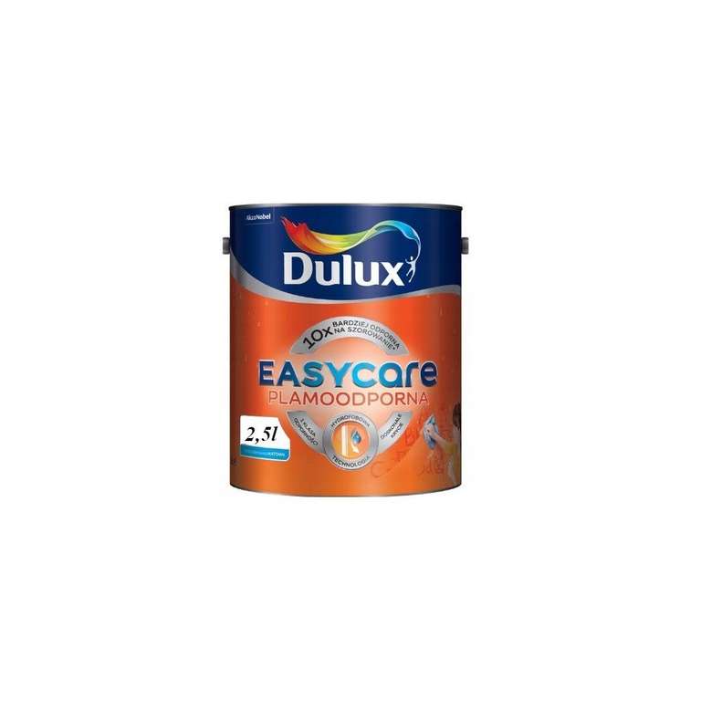 Promocja farby Dulux easycare+ 2,5l i 5l + kupon 30zł - Leroy Merlin